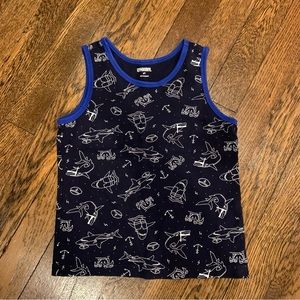 Gymboree Shark Tank (Blue/Navy) Size 2T